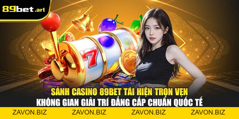 Casino 89Bet - Không Gian Giải Trí Đậm Chất Thượng Lưu