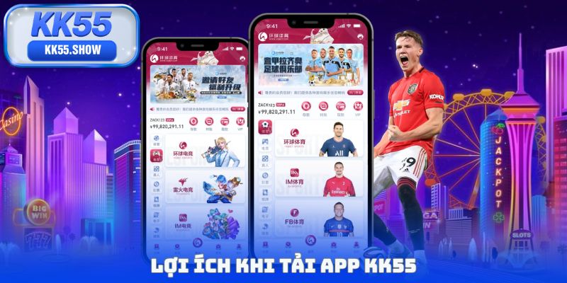 Tải App KK55 - Cài Đặt Nhanh, Tham Gia Cá Cược Liền Tay